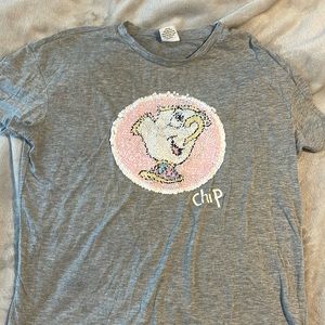 disney chip sequin shirt